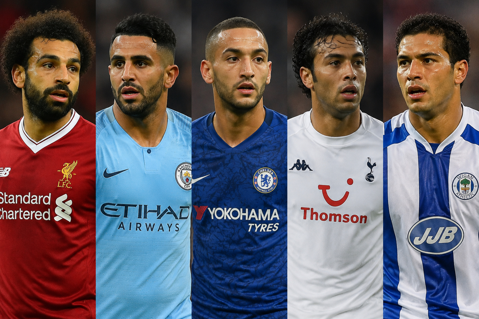 Top 5 Arab Players in Premier League History Ranked – From Salah’s Dominance to Zaki’s Chaos
