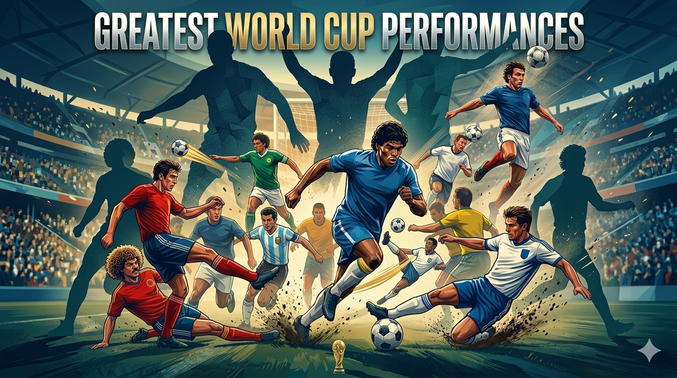 Ranking the Greatest Individual World Cup Performances Ever – From Maradona’s Masterpiece to Messi’s Final Glory