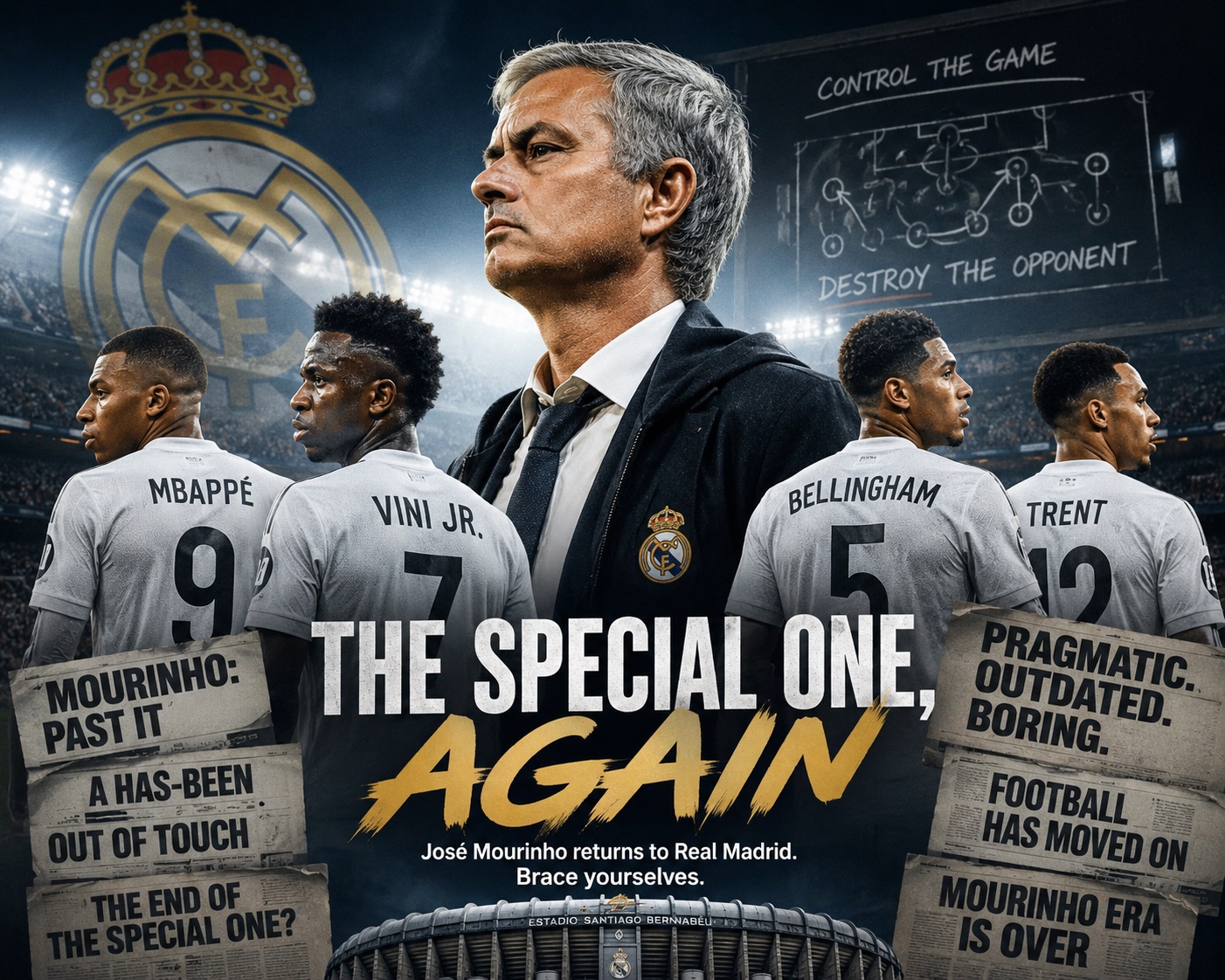 José Mourinho Returns to Real Madrid: Football’s Greatest Comeback or Its Most Explosive Gamble?