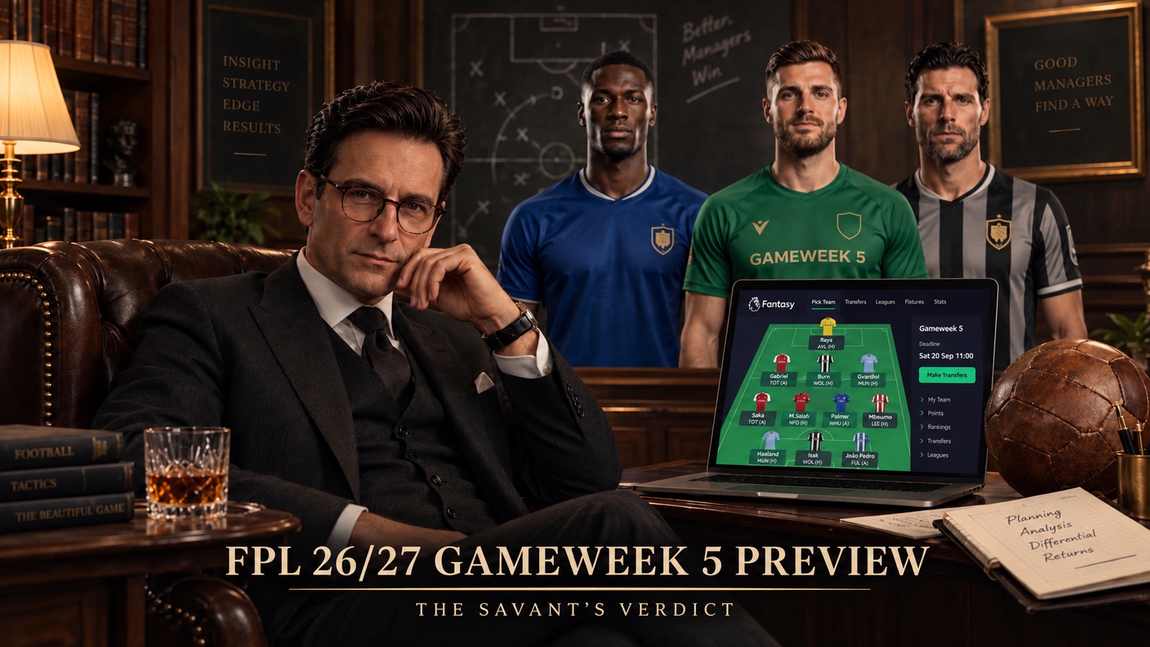 FPL Gameweek 5 Preview: Best Team, Captain & Differentials | 2026/27