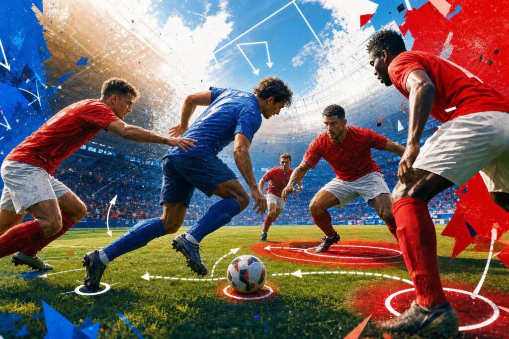 How Does Pressing Work in Football? Triggers, Traps and Escapes