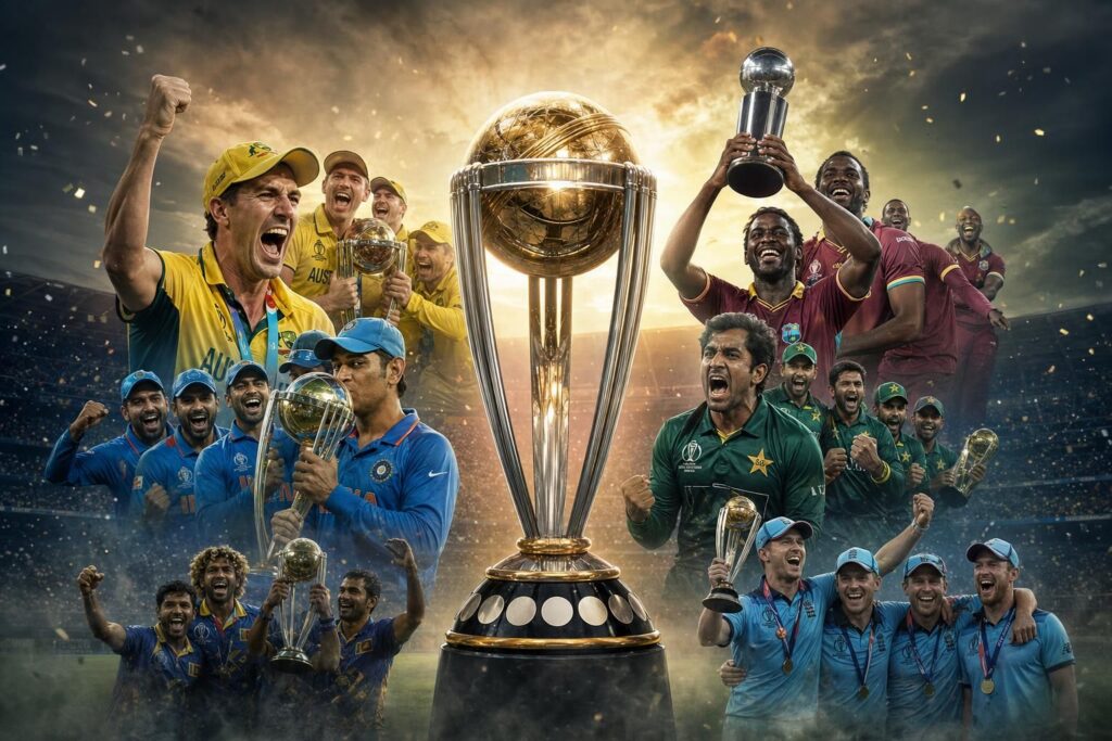 Cricket World Cup Winners: Every Men’s ODI Champion Explained