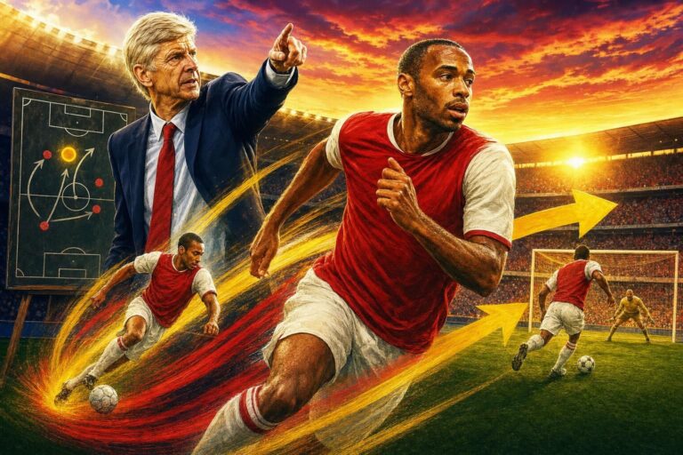 How Arsène Wenger Helped Turn Thierry Henry into Arsenal’s Defining Striker