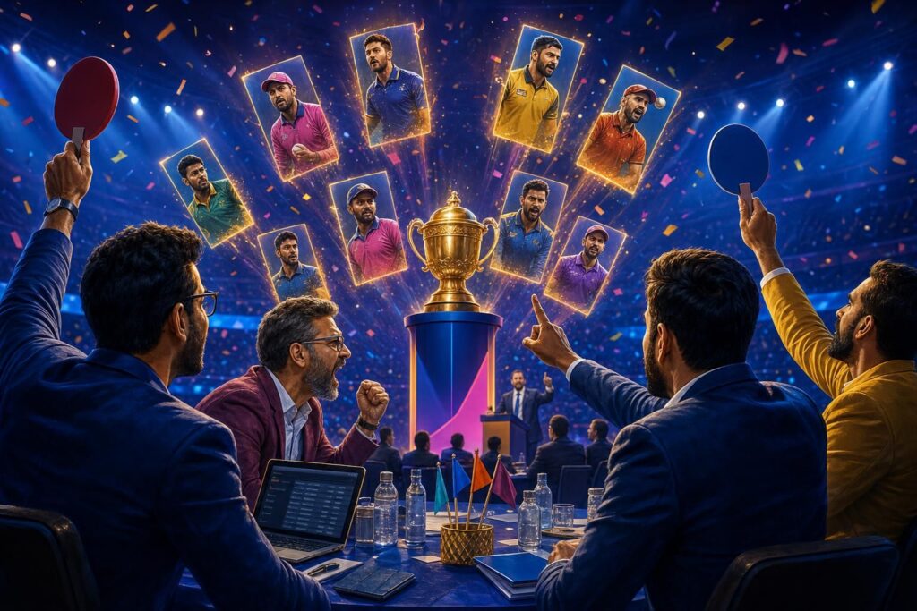 How Does the IPL Auction Work? The Decisions Behind Every Bid