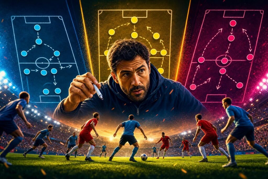 Football Formations Explained: What 4-3-3, 4-2-3-1 and 3-4-3 Actually Change