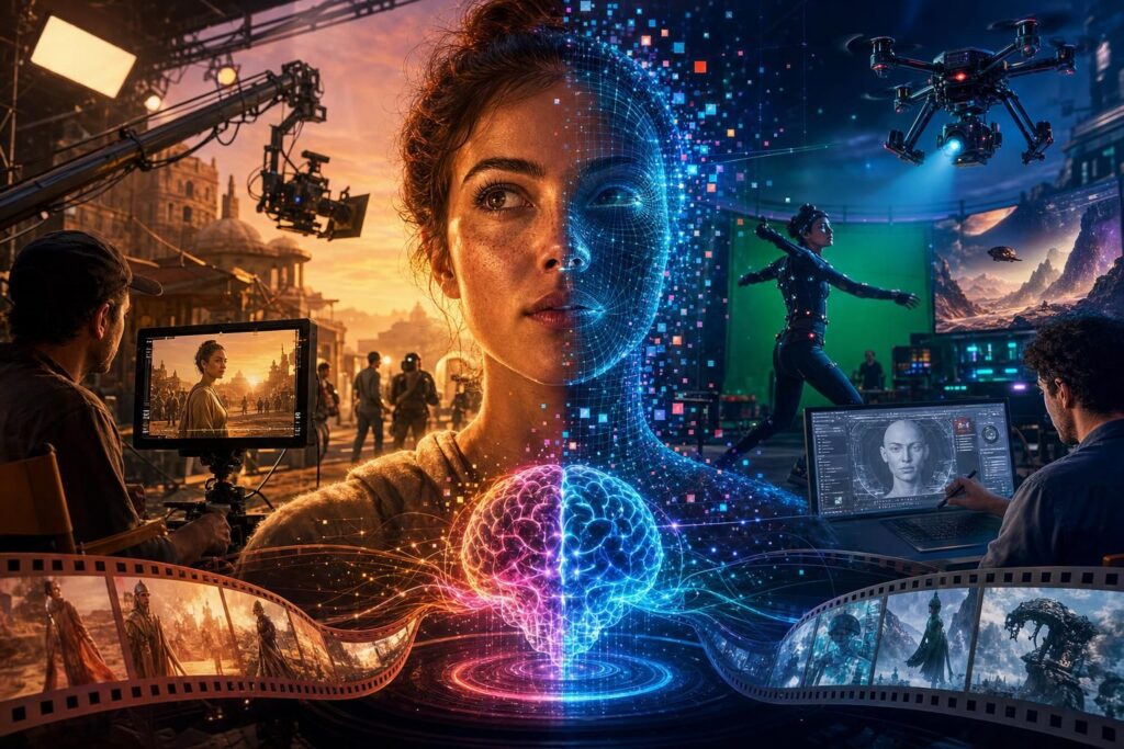 How Is AI Used in Films and TV Shows? What Changes on Screen, and What Doesn’t