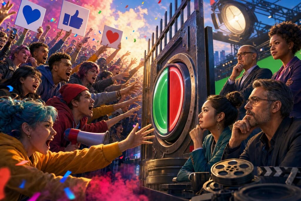 When Do Studios Actually Listen to Online Fans?