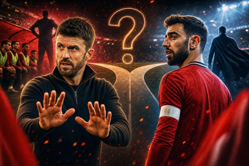 What Carrick Actually Said About Fernandes: Selection Uncertainty, Not Disciplinary Decision